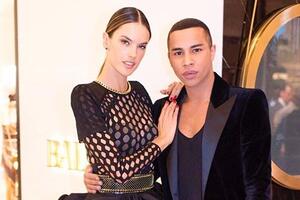 Образ дня: Алессандра Амбросио в Balmain