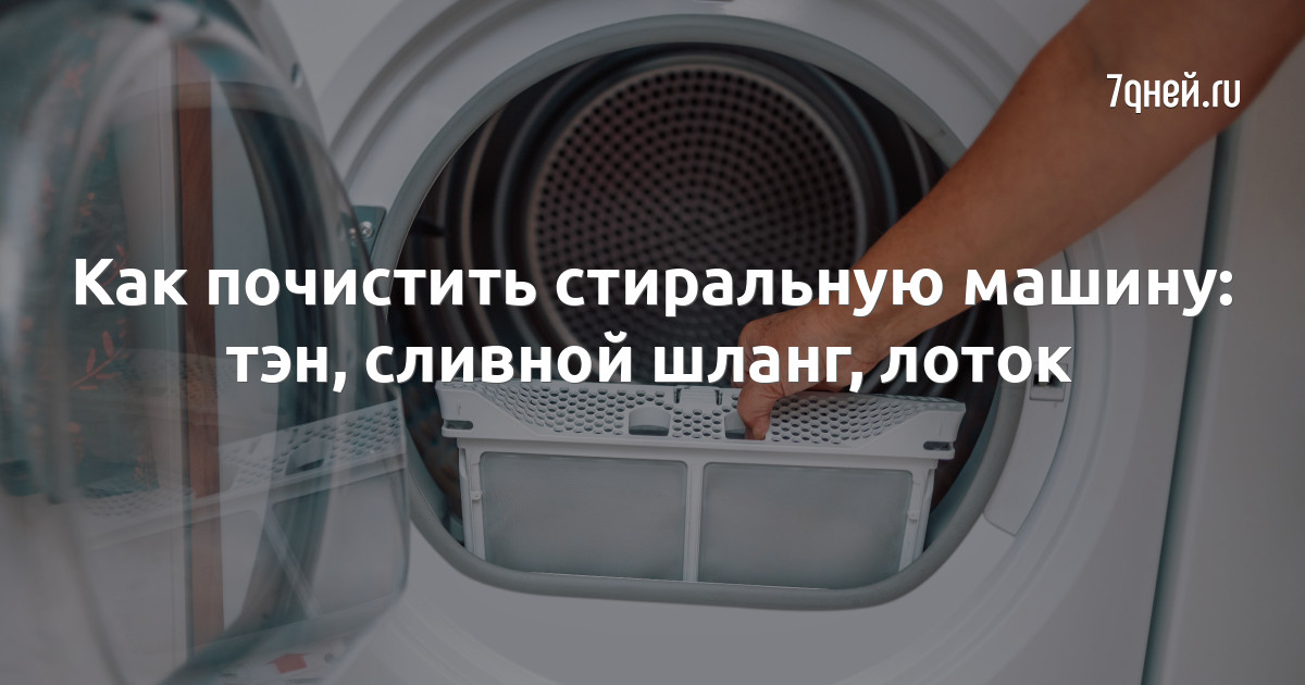 5 советов, как убрать запах со стиральной машины